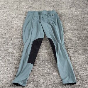 Kerrits sage green riding pants